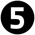 Icon mit der Zahl "5".